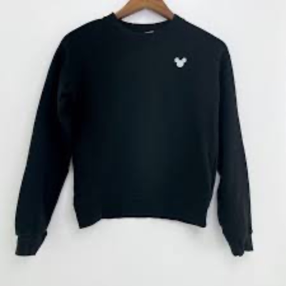 H&M Divided Black Mickey Mouse Sweatshirt - Size S - Picture 1 of 7